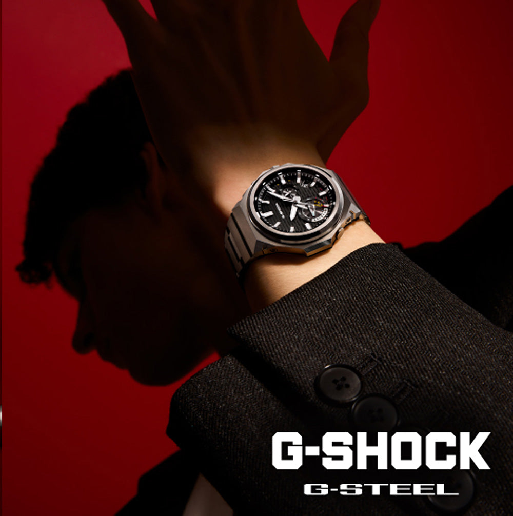 あえてロゴを排した、引き算の美学。 ミニマルメタル「G-STEEL GST-B1000」