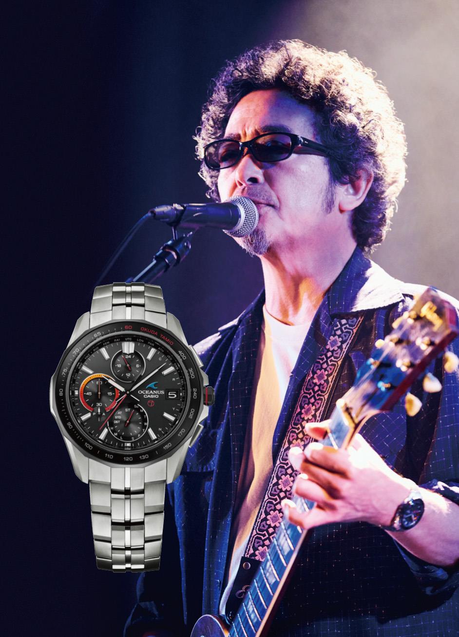 カシオ オシアナス マンタ  奥田民生コラボ OCW-S7000TS-1AJR 日本限定1000本 CASIO WATCH Partner Shopモデル