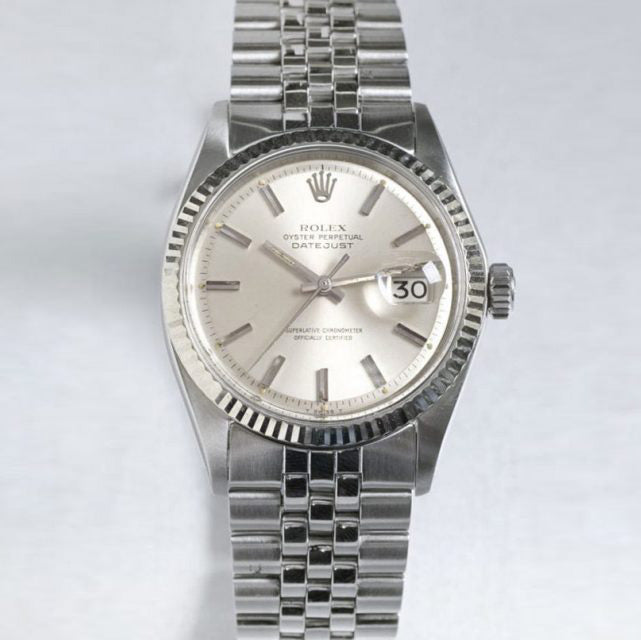 ROLEX DATEJUST Ref.1601 SS SILVER DIAL