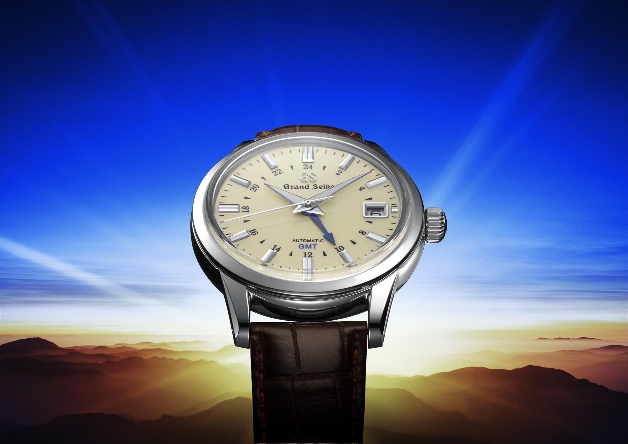 グランドセイコー エレガンスコレクション SBGM221  自動巻き 9S66 メカニカル GMT クロコダイル  Grand Seiko