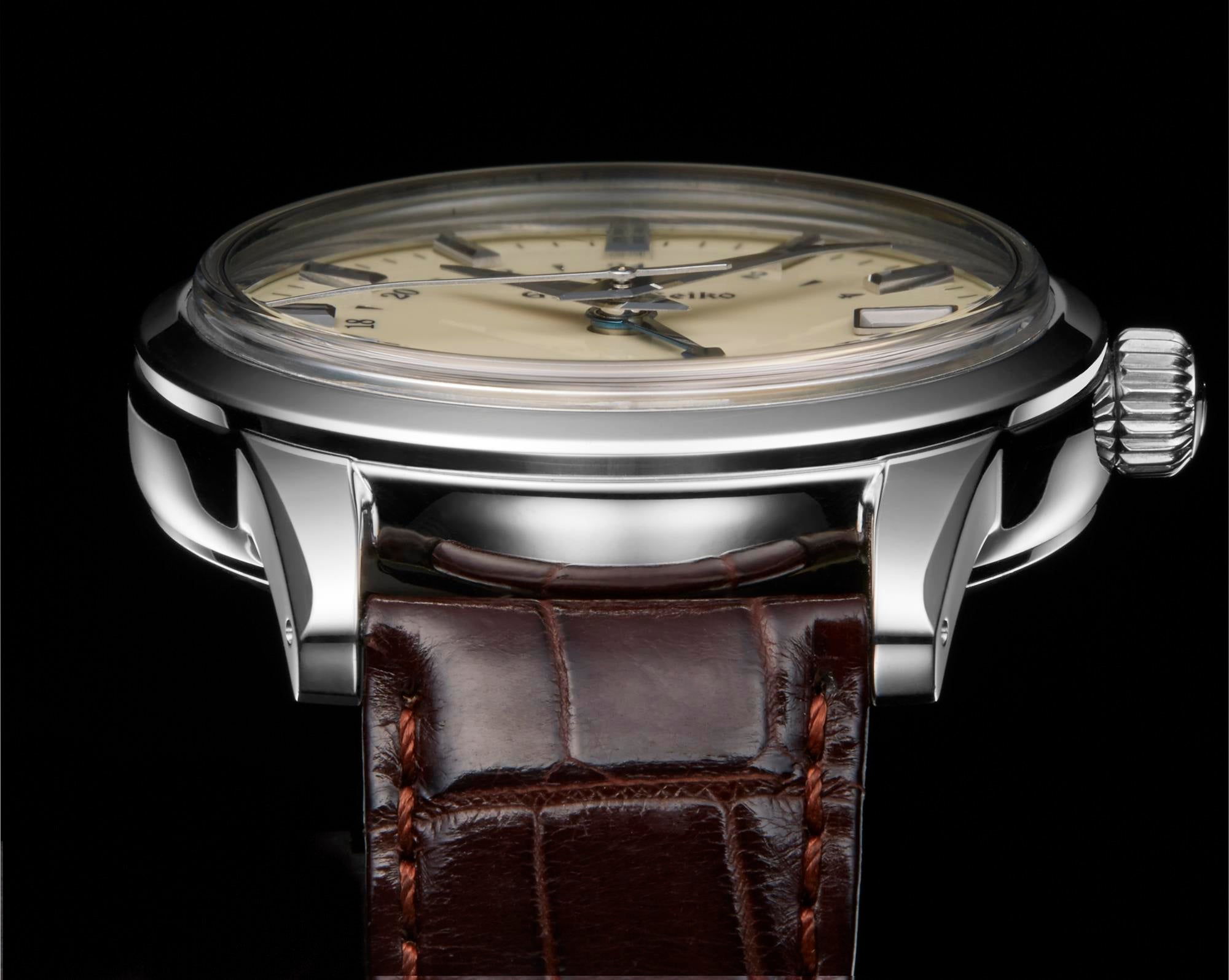 グランドセイコー エレガンスコレクション SBGM221  自動巻き 9S66 メカニカル GMT クロコダイル  Grand Seiko