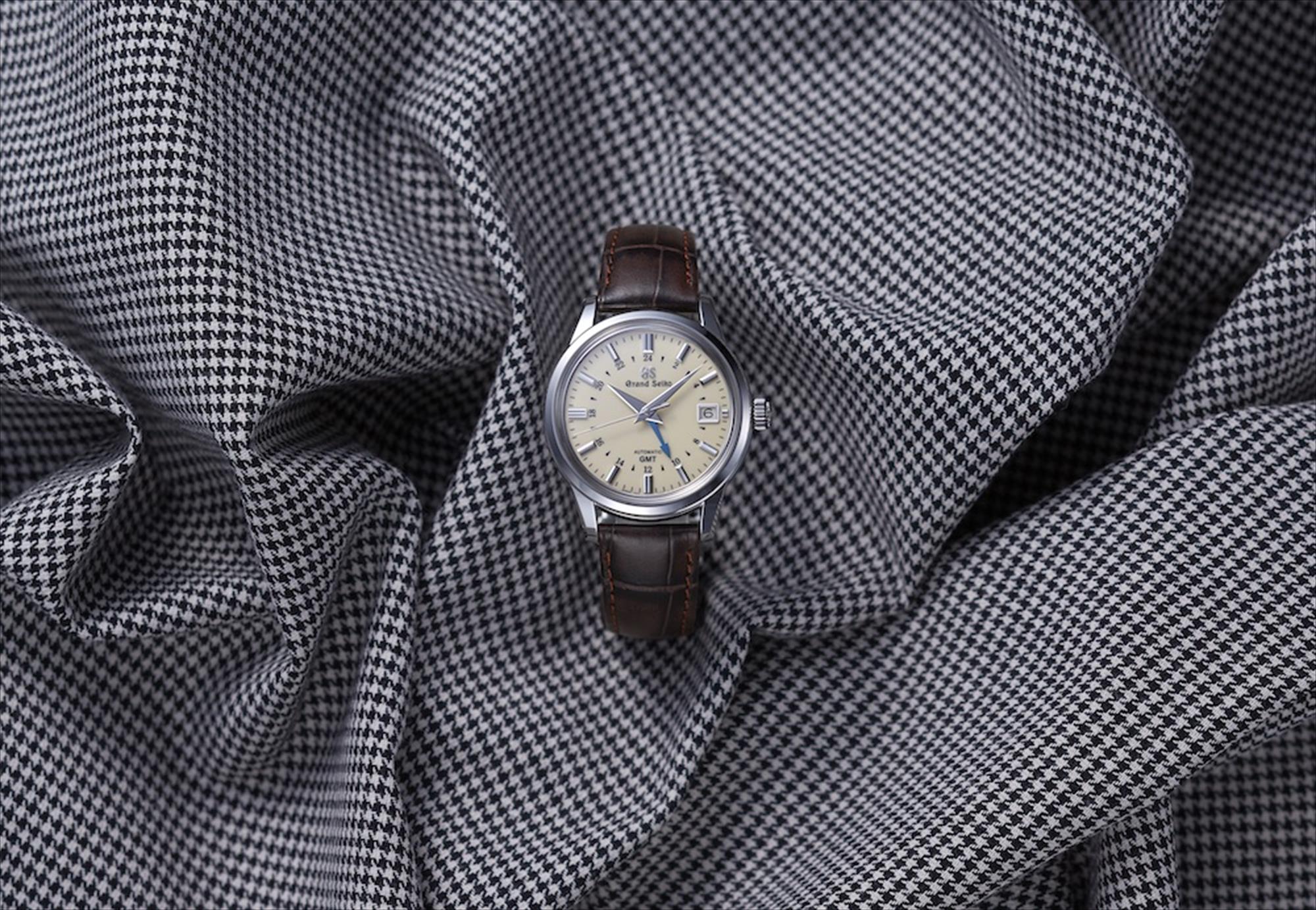 グランドセイコー エレガンスコレクション SBGM221  自動巻き 9S66 メカニカル GMT クロコダイル  Grand Seiko