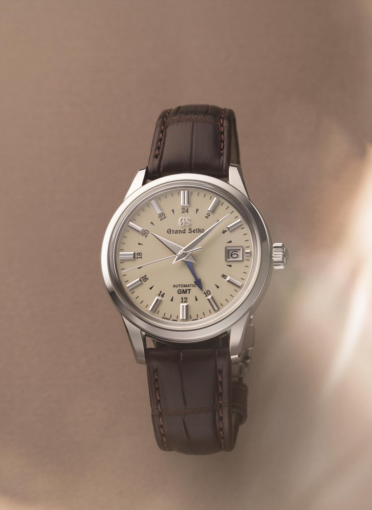 グランドセイコー エレガンスコレクション SBGM221  自動巻き 9S66 メカニカル GMT クロコダイル  Grand Seiko
