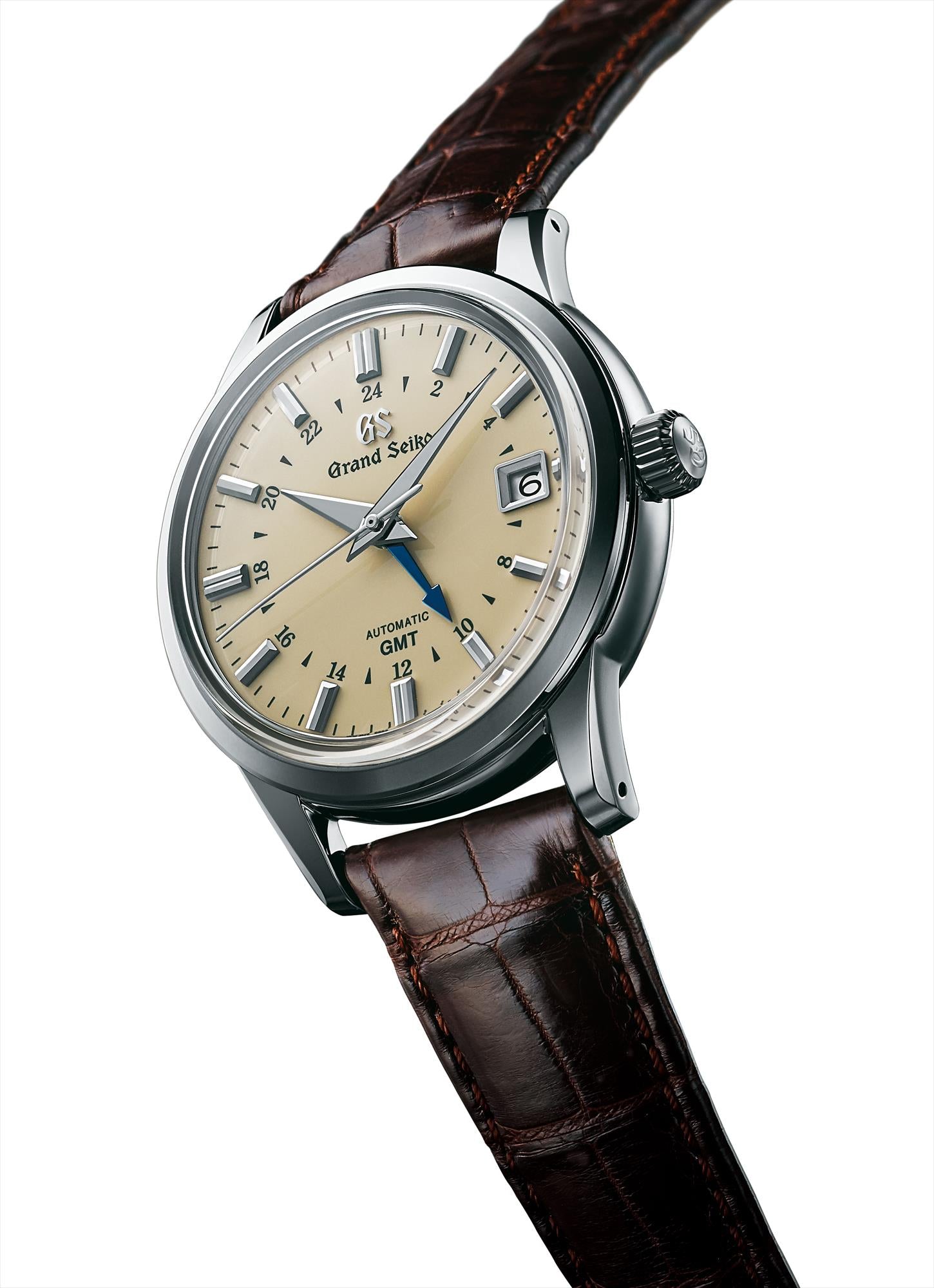 グランドセイコー エレガンスコレクション SBGM221  自動巻き 9S66 メカニカル GMT クロコダイル  Grand Seiko