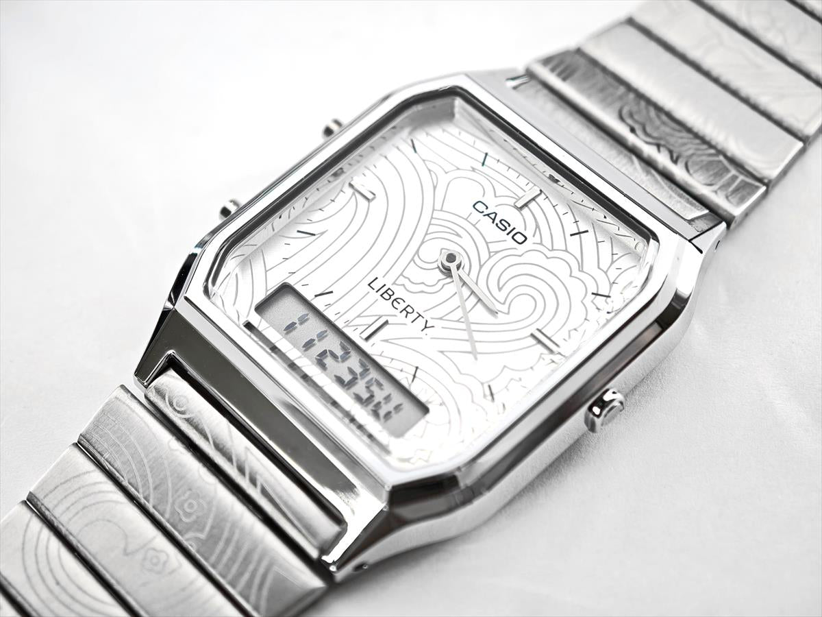 カシオ クラシック AQ-230ELT-7AJR リバティ LIBERTYコラボ ペイズリーファンファーレ CASIO CLASSIC スタンダード カシオ 【1225】※発売延期・未定【店頭受取可能商品】