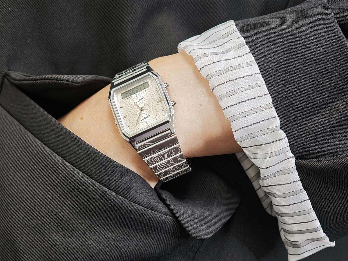 カシオ クラシック AQ-230ELT-7AJR リバティ LIBERTYコラボ ペイズリーファンファーレ CASIO CLASSIC スタンダード カシオ 【1225】※発売延期・未定【店頭受取可能商品】