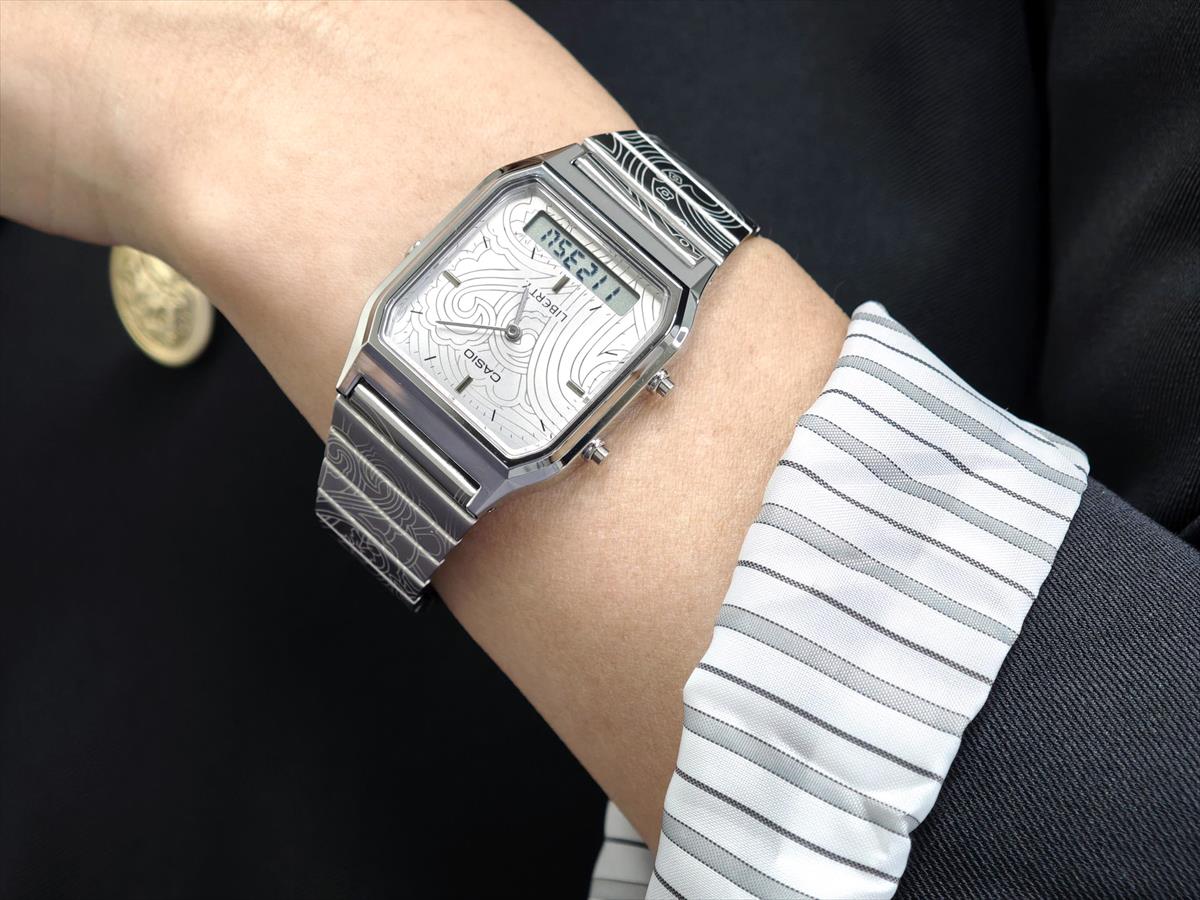 カシオ クラシック AQ-230ELT-7AJR リバティ LIBERTYコラボ ペイズリーファンファーレ CASIO CLASSIC スタンダード カシオ 【1225】※発売延期・未定【店頭受取可能商品】