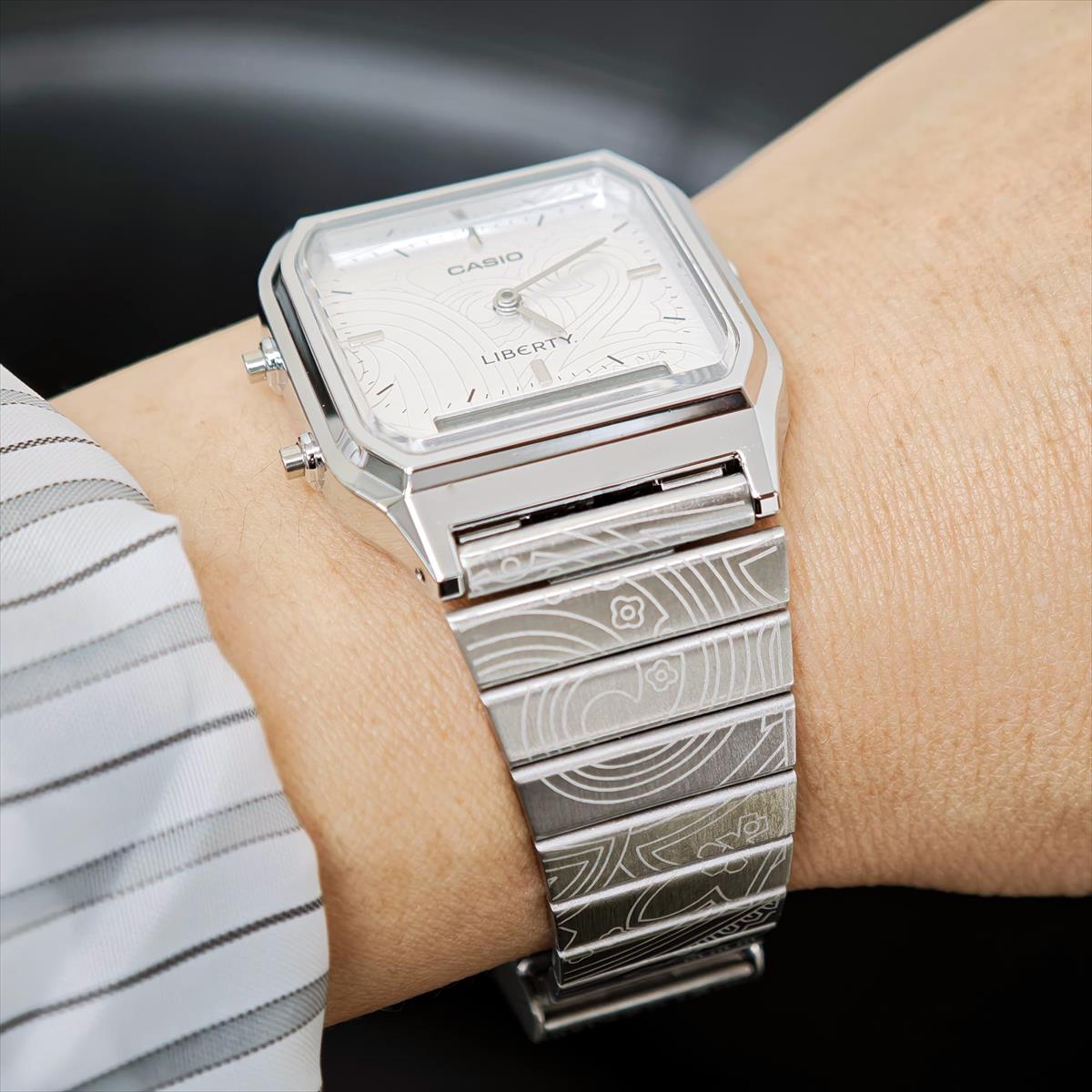 カシオ クラシック AQ-230ELT-7AJR リバティ LIBERTYコラボ ペイズリーファンファーレ CASIO CLASSIC スタンダード カシオ 【1225】※発売延期・未定【店頭受取可能商品】