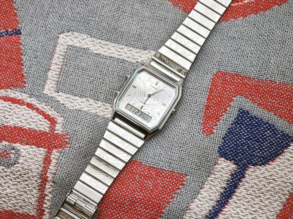 カシオ クラシック AQ-230ELT-7AJR リバティ LIBERTYコラボ ペイズリーファンファーレ CASIO CLASSIC スタンダード カシオ 【1225】※発売延期・未定【店頭受取可能商品】