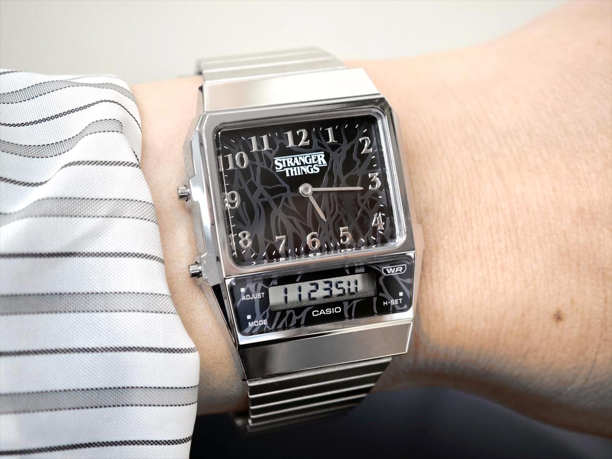 カシオ クラシック AQ-800EST-1AJR ストレンジャー・シングス 未知の世界 コラボ Netflix STRANGER THINGS CASIO CLASSIC スタンダード カシオ 【CX01】【1225】【店頭受取可能商品】