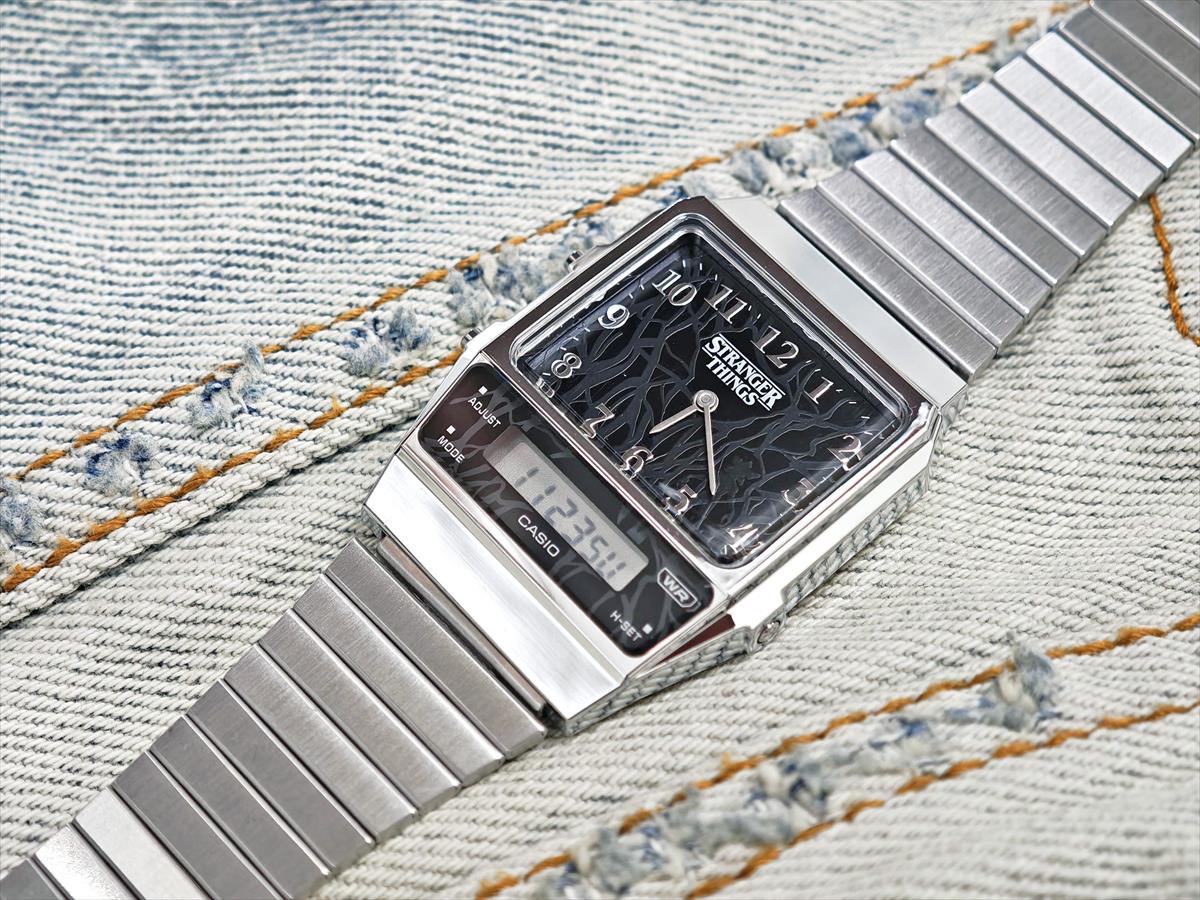 カシオ クラシック AQ-800EST-1AJR ストレンジャー・シングス 未知の世界 コラボ Netflix STRANGER THINGS CASIO CLASSIC スタンダード カシオ 【CX01】【1225】【店頭受取可能商品】