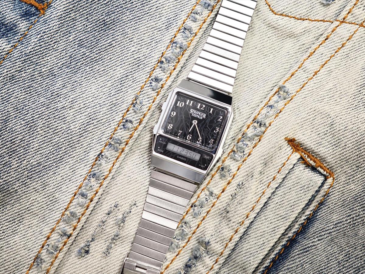 カシオ クラシック AQ-800EST-1AJR ストレンジャー・シングス 未知の世界 コラボ Netflix STRANGER THINGS CASIO CLASSIC スタンダード カシオ 【CX01】【1225】【店頭受取可能商品】