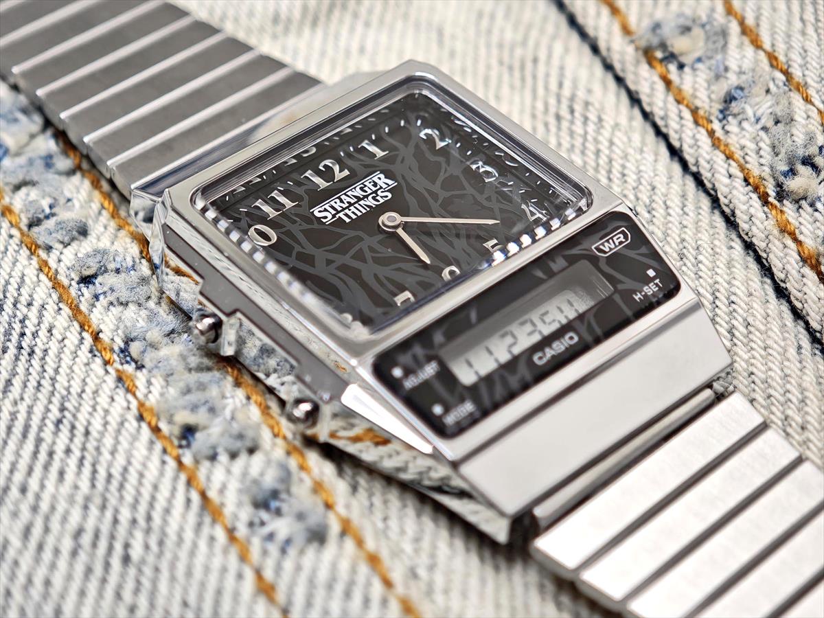 カシオ クラシック AQ-800EST-1AJR ストレンジャー・シングス 未知の世界 コラボ Netflix STRANGER THINGS CASIO CLASSIC スタンダード カシオ 【CX01】【1225】【店頭受取可能商品】