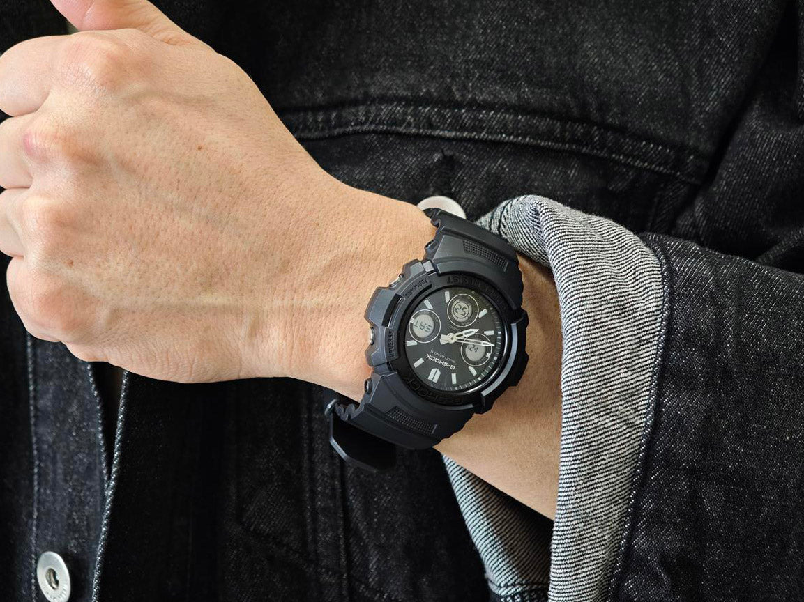 カシオ Gショック ファイアーパッケージ 2026年モデル AWG-M100FP-1A1JR オールブラック 電波ソーラー FIRE PACKAGE CASIO G-SHOCK 公式サイト掲載店【0226】【店頭受取可能商品】