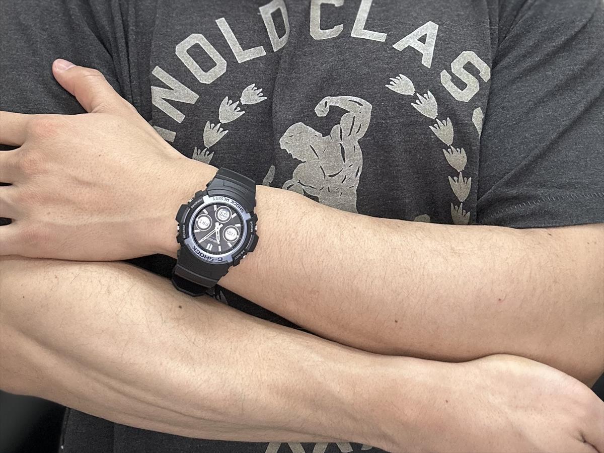 カシオ Gショック  AWG-M100FP-1A2JR ファイアー・パッケージ 2025 電波 タフソーラー CASIO G-SHOCK 公式サイト掲載店【0325】_10spl【店頭受取可能商品】