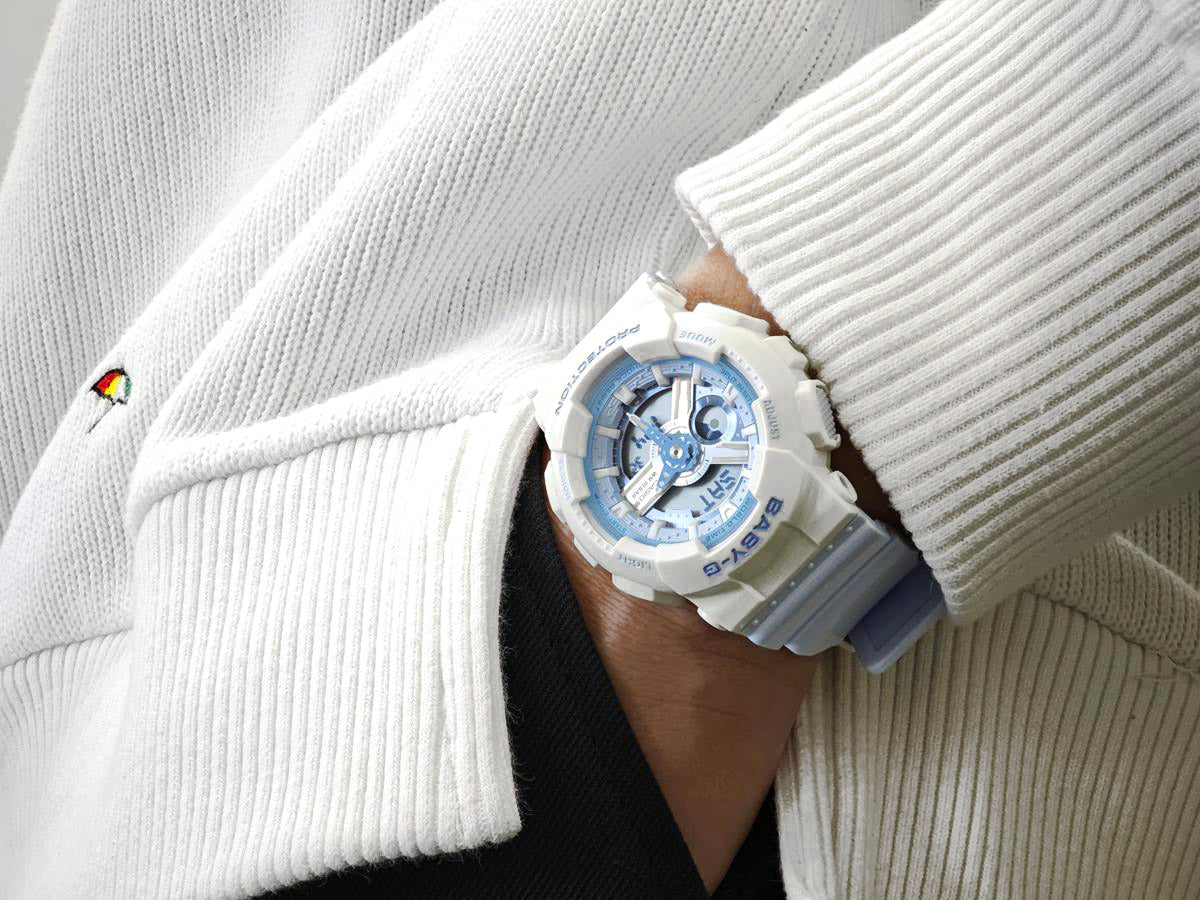 カシオ ベビーG パステルカラー BA-110PD-2AJF パステルブルー 偏光塗装 CASIO BABY-G 公式サイト掲載店【0226】【rx01】※2月6日発売予定【店頭受取可能商品】