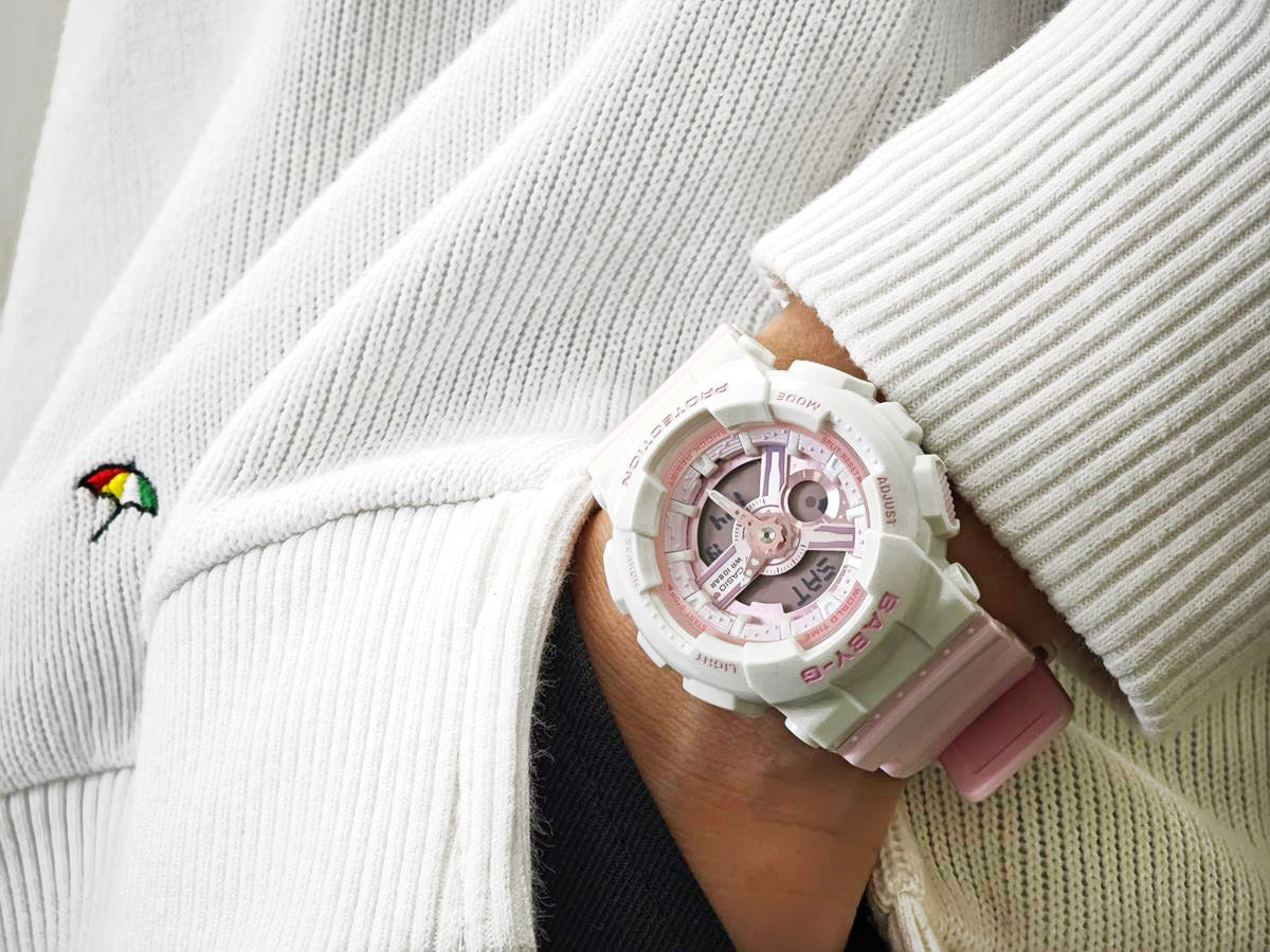 カシオ ベビーG パステルカラー BA-110PD-4AJF パステルブルー 偏光塗装 CASIO BABY-G 公式サイト掲載店【0226】【rx01】※2月6日発売予定【店頭受取可能商品】