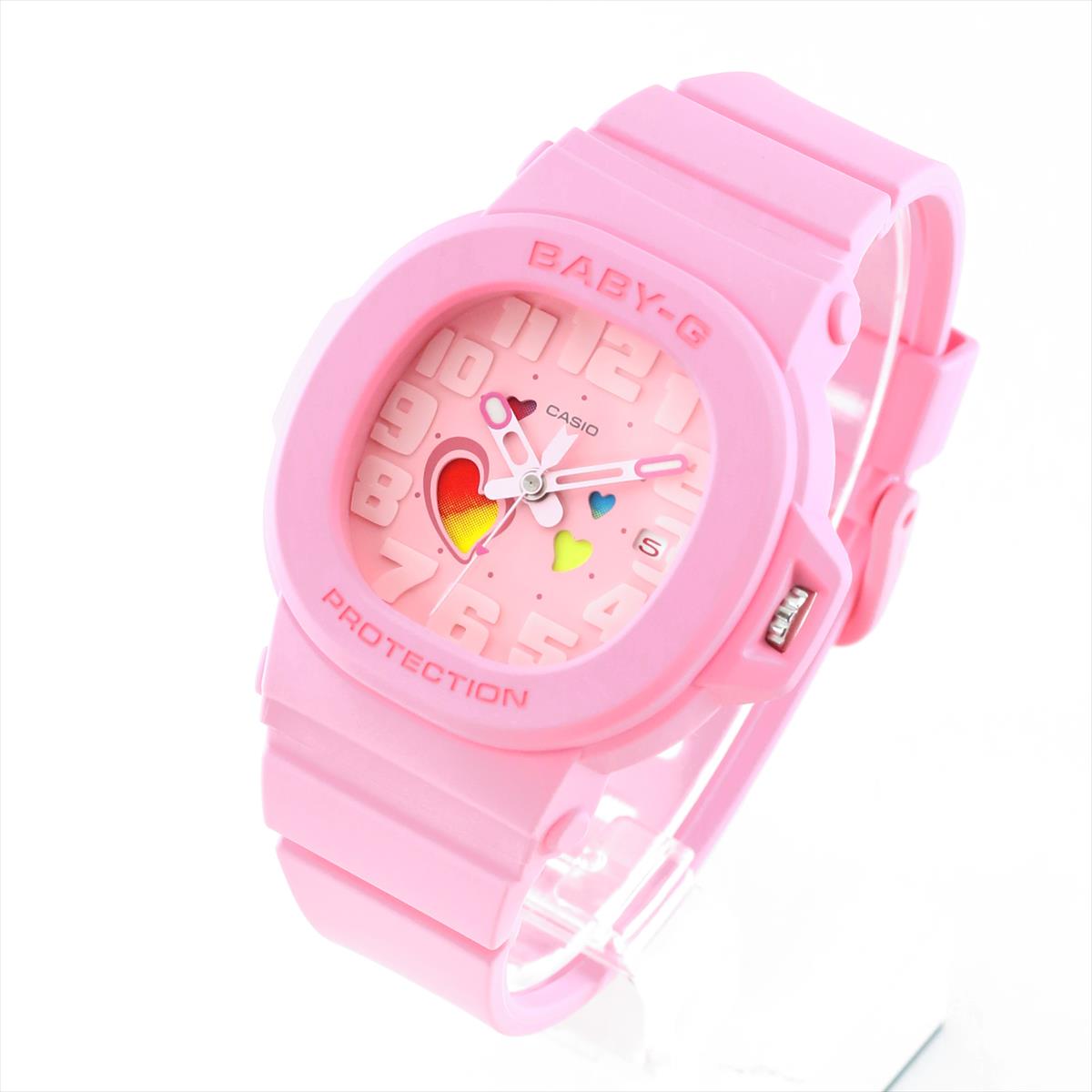 カシオ ベビーG BGA-10-4AJF 文字板を彩るハートモチーフ CASIO BABY-G【0525】_10spl【店頭受取可能商品】