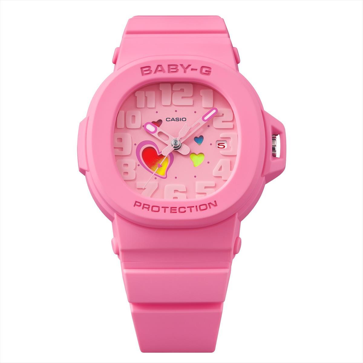 カシオ ベビーG BGA-10-4AJF 文字板を彩るハートモチーフ CASIO BABY-G【0525】_10spl【店頭受取可能商品】