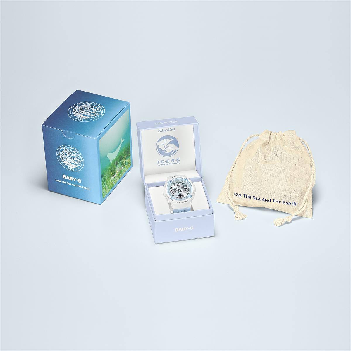 カシオ BABY-G BGA-2800K-7AJR ICERC Japan コラボ イルクジ スナメリ Love The Sea And The Earth  電波ソーラー 2025 CASIO ベビーG 公式サイト掲載店【0825】【cx01】【店頭受取可能商品】