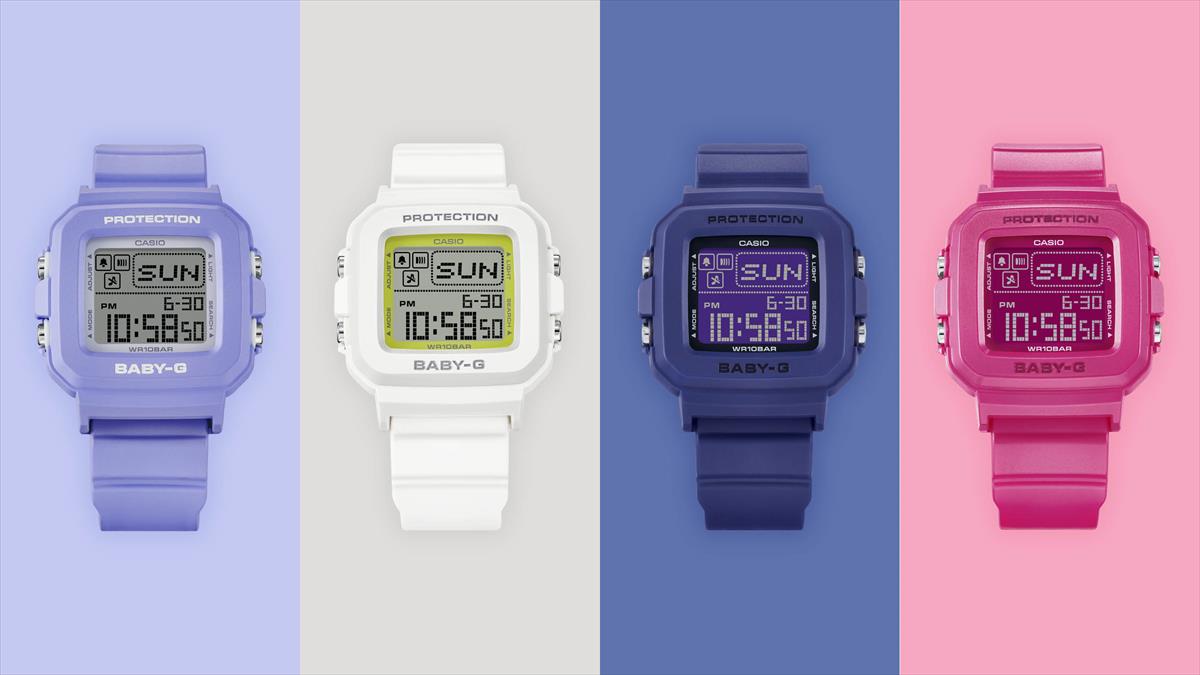 今ならクロミオリジナルカバー 特典プレゼント♪ カシオ BABY-G＋PLUS BGD-10K-4JR  レディース 腕時計  CASIO  ベイビージープラス