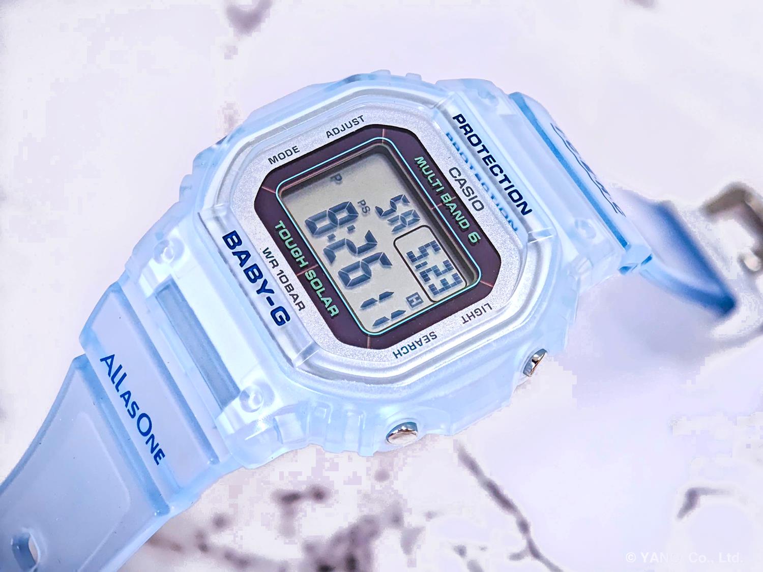 カシオ BABY-G イルカ・クジラモデル BGD-5650K-2JR アイサーチ・ジャパン 設立35周年記念 電波ソーラー ベビージー レディース 腕時計 デジタル 20気圧防水 CASIO ベビーG 公式サイト掲載店【0626】【店頭受取可能商品】