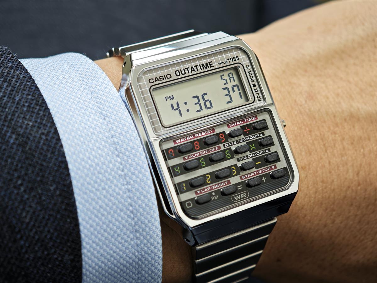 カシオ カリキュレーター CA-500WEBF-1AJR バック・トゥ・ザ・フューチャー Back to the Future コラボ 計算機 CALCULATOR 5年電池 CA-500 CASIO CLASSIC【cx01】【1025】