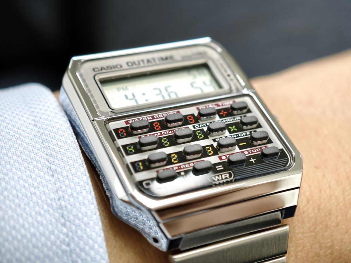 カシオ カリキュレーター CA-500WEBF-1AJR バック・トゥ・ザ・フューチャー Back to the Future コラボ 計算機 CALCULATOR 5年電池 CA-500 CASIO CLASSIC【cx01】【1025】