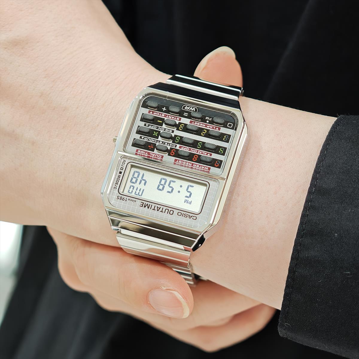 カシオ カリキュレーター CA-500WEBF-1AJR バック・トゥ・ザ・フューチャー Back to the Future コラボ 計算機 CALCULATOR 5年電池 CA-500 CASIO CLASSIC【cx01】【1025】