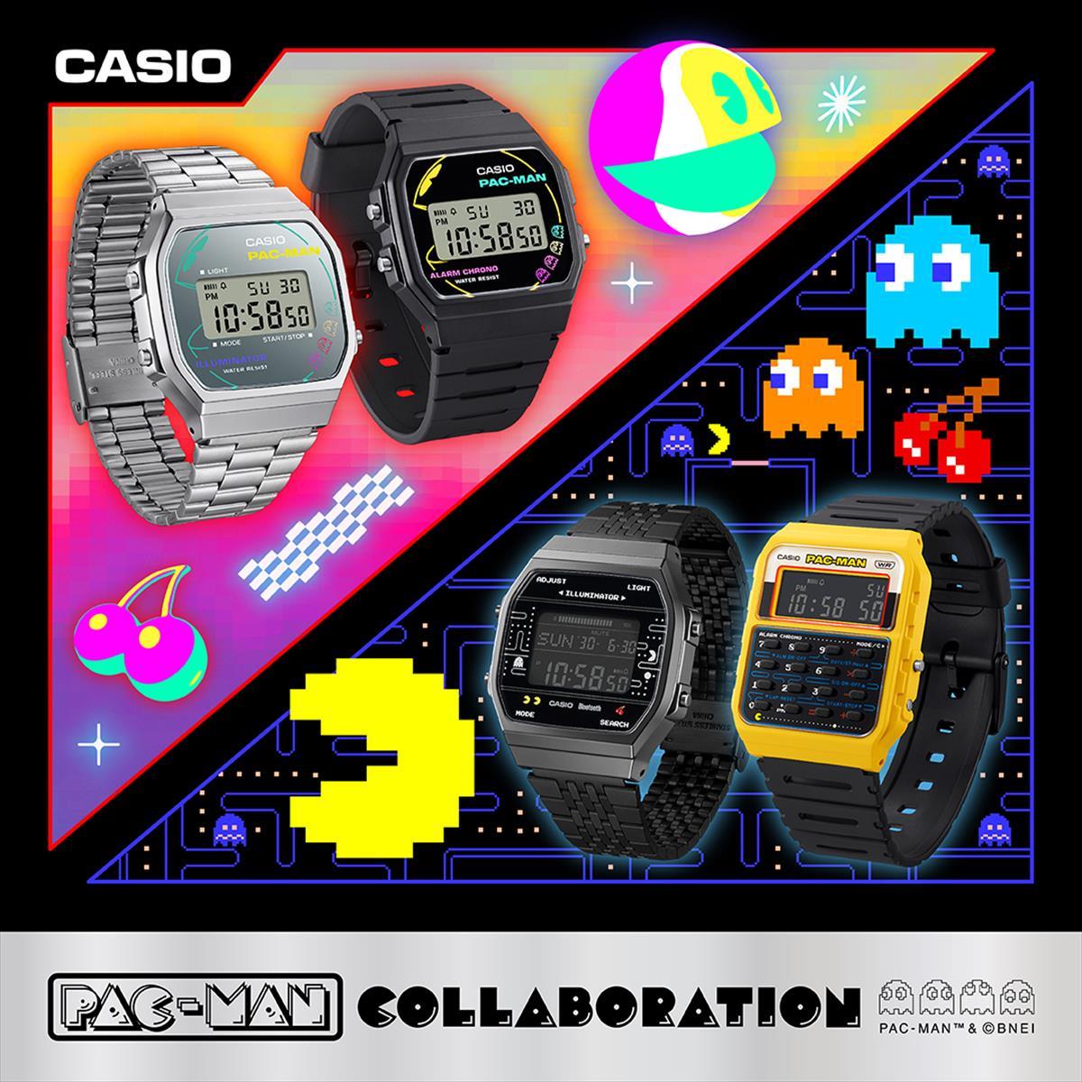 カシオ クラシック CA-53WPC-1BJR パックマン PAC-MAN コラボレーションモデル 腕時計 CASIO CLASSIC【1224】【店頭受取可能商品】