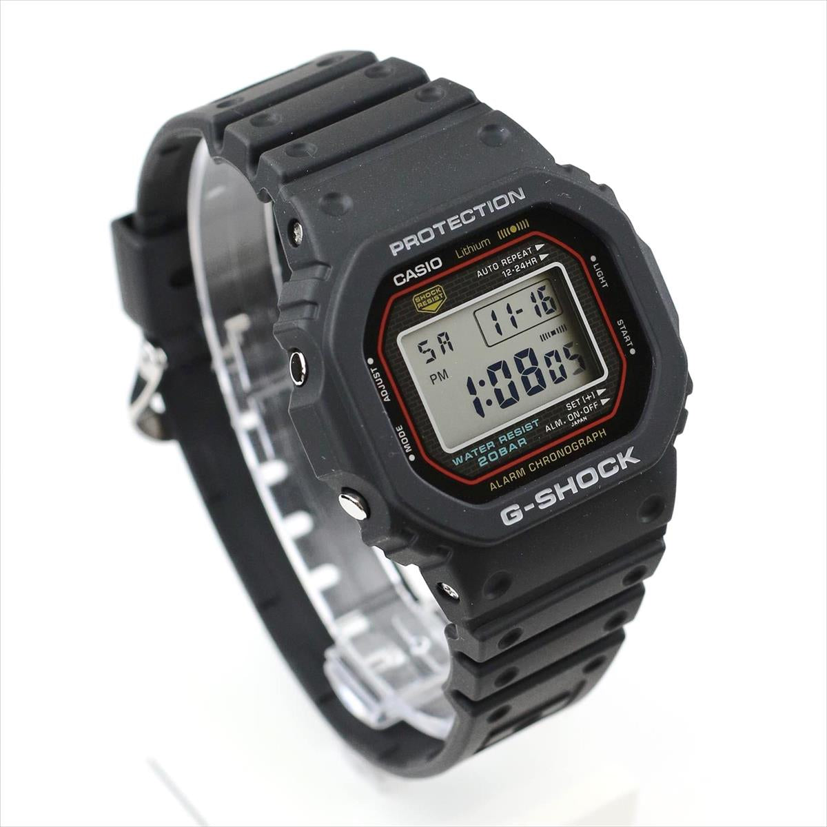 カシオ Gショック 初代G-SHOCK復刻モデル DW-5000R-1AJF 腕時計 CASIO G-SHOCK DW-5000 【1224】【店頭受取可能商品】