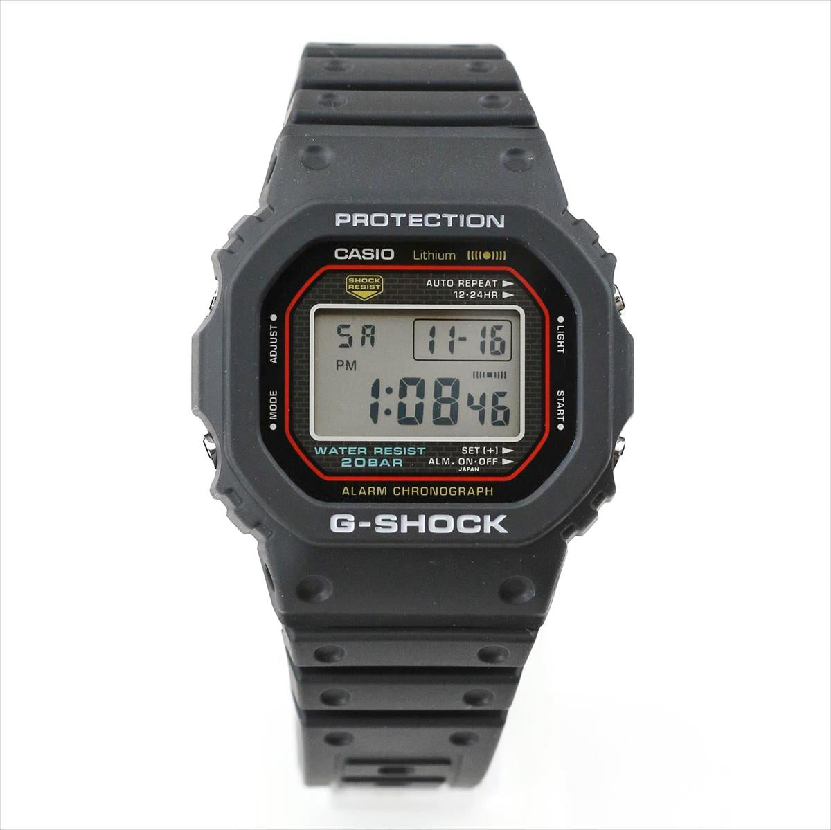カシオ Gショック 初代G-SHOCK復刻モデル DW-5000R-1AJF 腕時計 CASIO G-SHOCK DW-5000 【1224】【店頭受取可能商品】