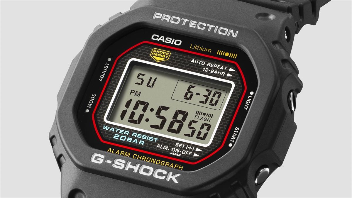 カシオ Gショック 初代G-SHOCK復刻モデル DW-5000R-1AJF 腕時計 CASIO G-SHOCK DW-5000 【1224】【店頭受取可能商品】