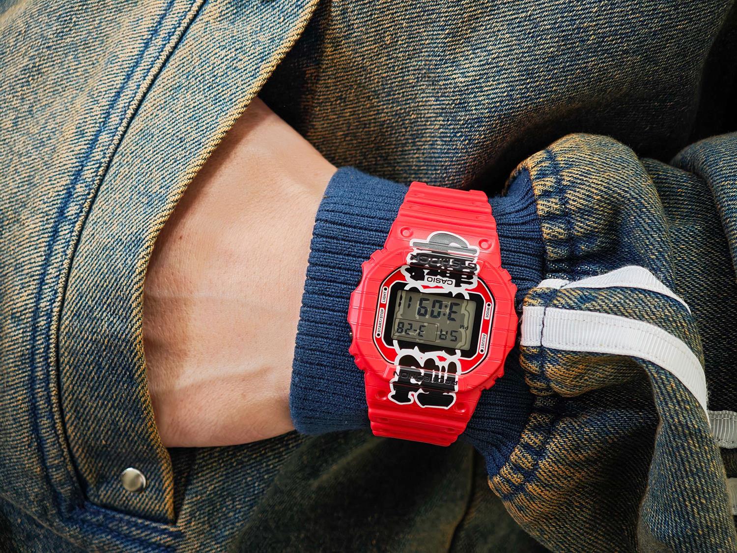 カシオ G-SHOCK DW-5600AKA-4JR 赤提灯 日本の酒場文化 バイオマスプラスチック 5年電池 日本製 ジーショック 5600シリーズ 腕時計 メンズ CASIO G-SHOCK公式掲載店【0426】【店頭受取可能商品】