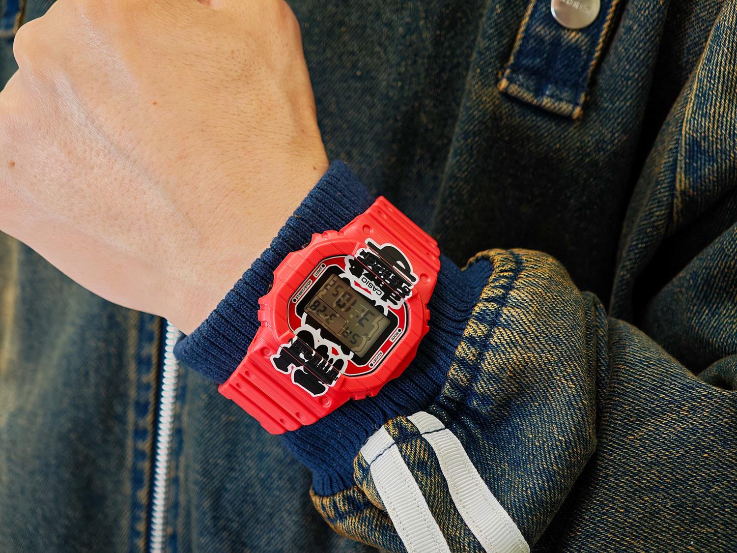 カシオ G-SHOCK DW-5600AKA-4JR 赤提灯 日本の酒場文化 バイオマスプラスチック 5年電池 日本製 ジーショック 5600シリーズ 腕時計 メンズ CASIO G-SHOCK公式掲載店【0426】【店頭受取可能商品】
