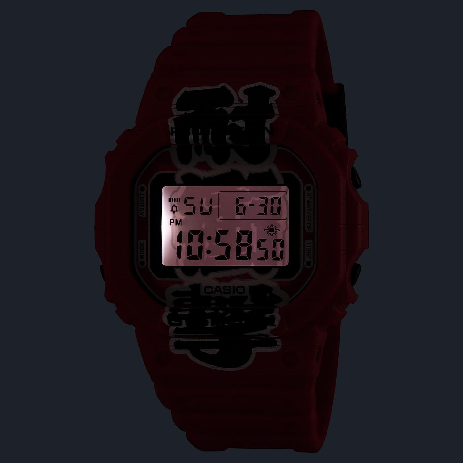 カシオ G-SHOCK DW-5600AKA-4JR 赤提灯 日本の酒場文化 バイオマスプラスチック 5年電池 日本製 ジーショック 5600シリーズ 腕時計 メンズ CASIO G-SHOCK公式掲載店【0426】【店頭受取可能商品】