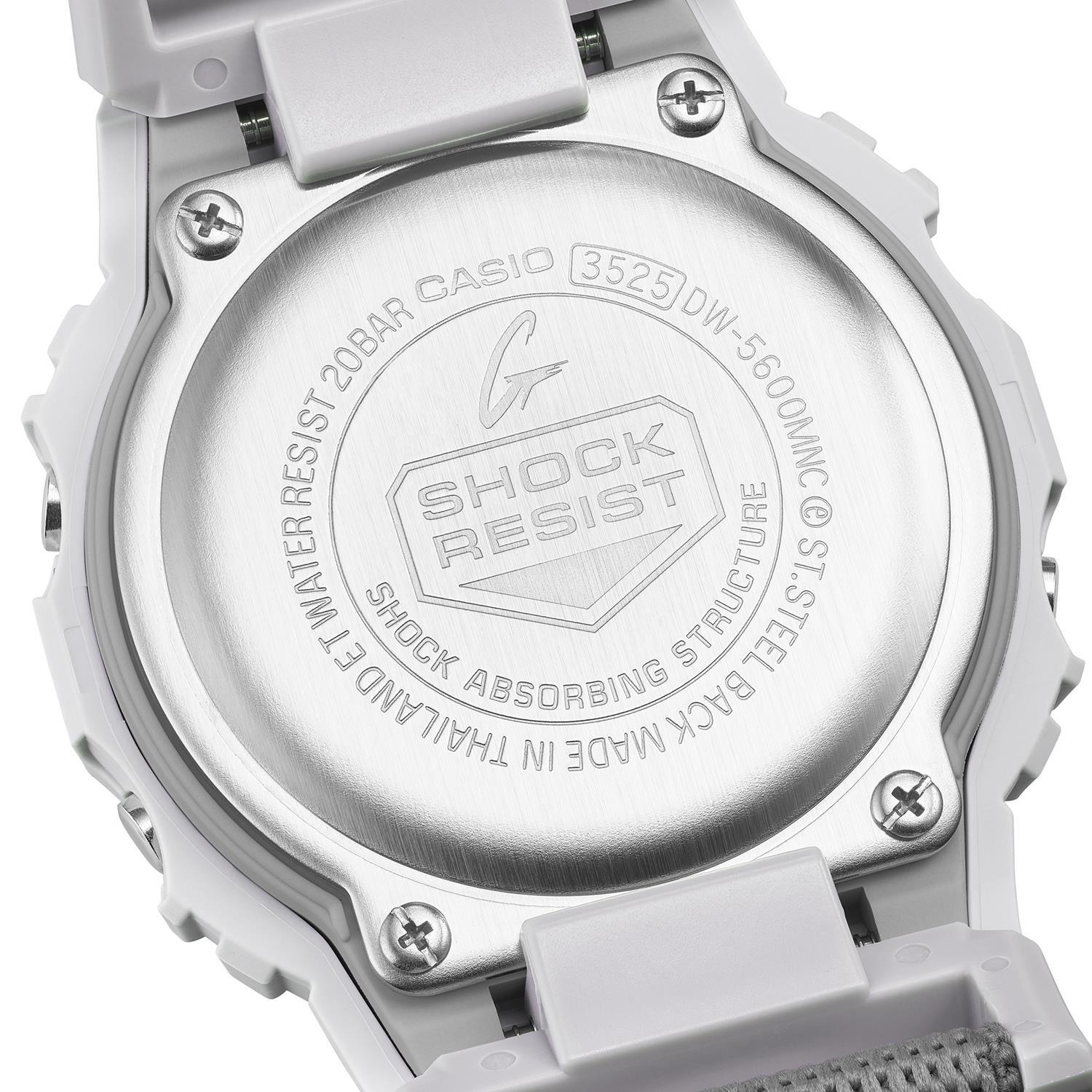 カシオ Gショック NEW CLOTH BANDシリーズ DW-5600MNC-7A8JF FIDLOCK製マグネットバックル クロスバンド  5600シリーズ CASIO G-SHOCK公式サイト掲載店【0326】※3月13日発売予定