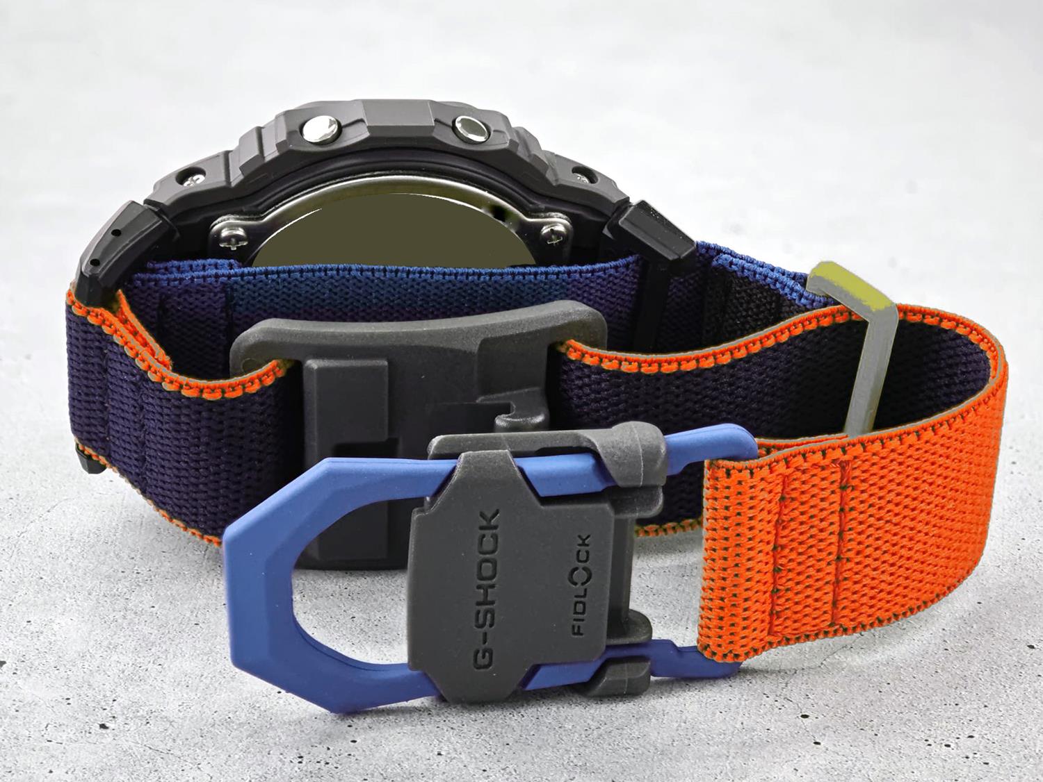 カシオ Gショック NEW CLOTH BANDシリーズ DW-5600MNC-8A2JF FIDLOCK製マグネットバックル クロスバンド  5600シリーズ CASIO G-SHOCK公式サイト掲載店【0326】※3月13日発売予定