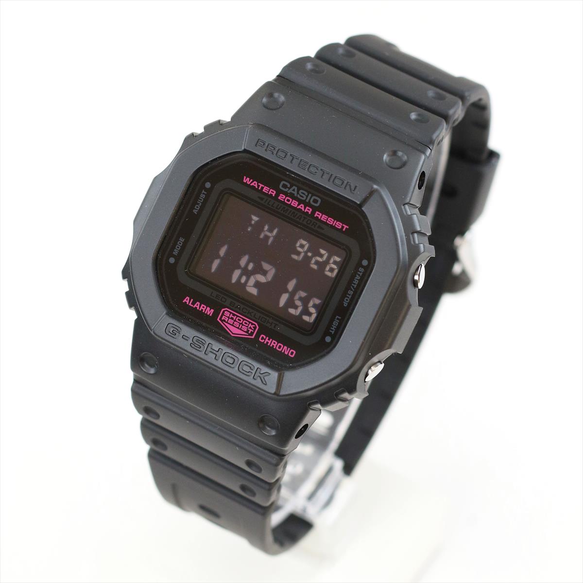 カシオ Gショック DW-5600PK-1JR  ピンクリボン活動 J.POSH CASIO G-SHOCK公式掲載店【1024】