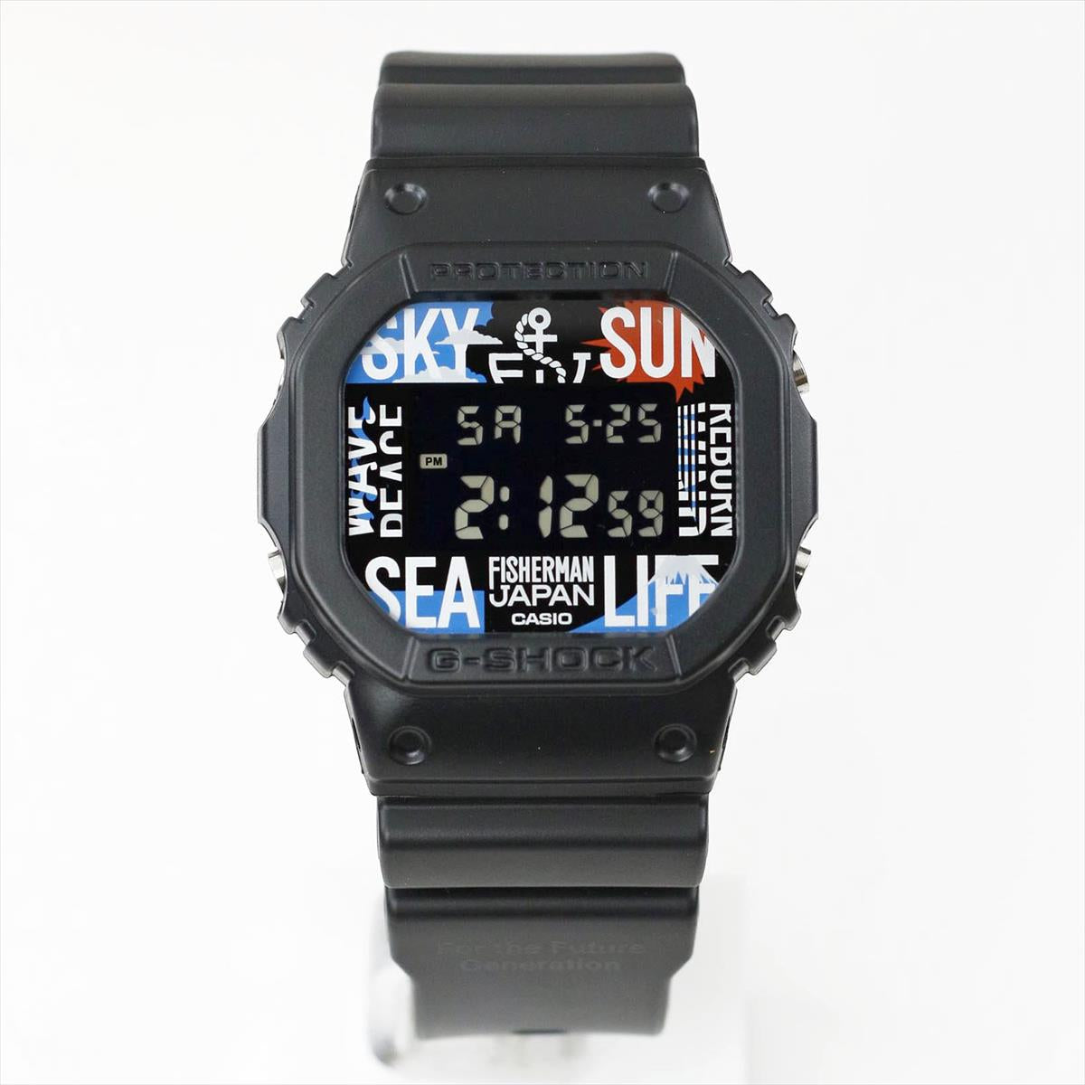 カシオ Gショック DW-5600RF24-1JR Reborn Art Festival × FISHERMAN JAPANコラボ CASIO G-SHOCK公式掲載店【0624】_10spl