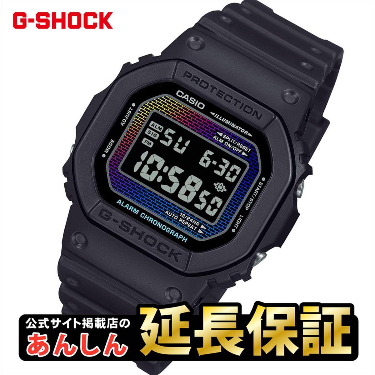 カシオ Gショック DW-5600RW-1JF レインボーカラー CASIO G-SHOCK【0824】_10spl【店頭受取可能商品】