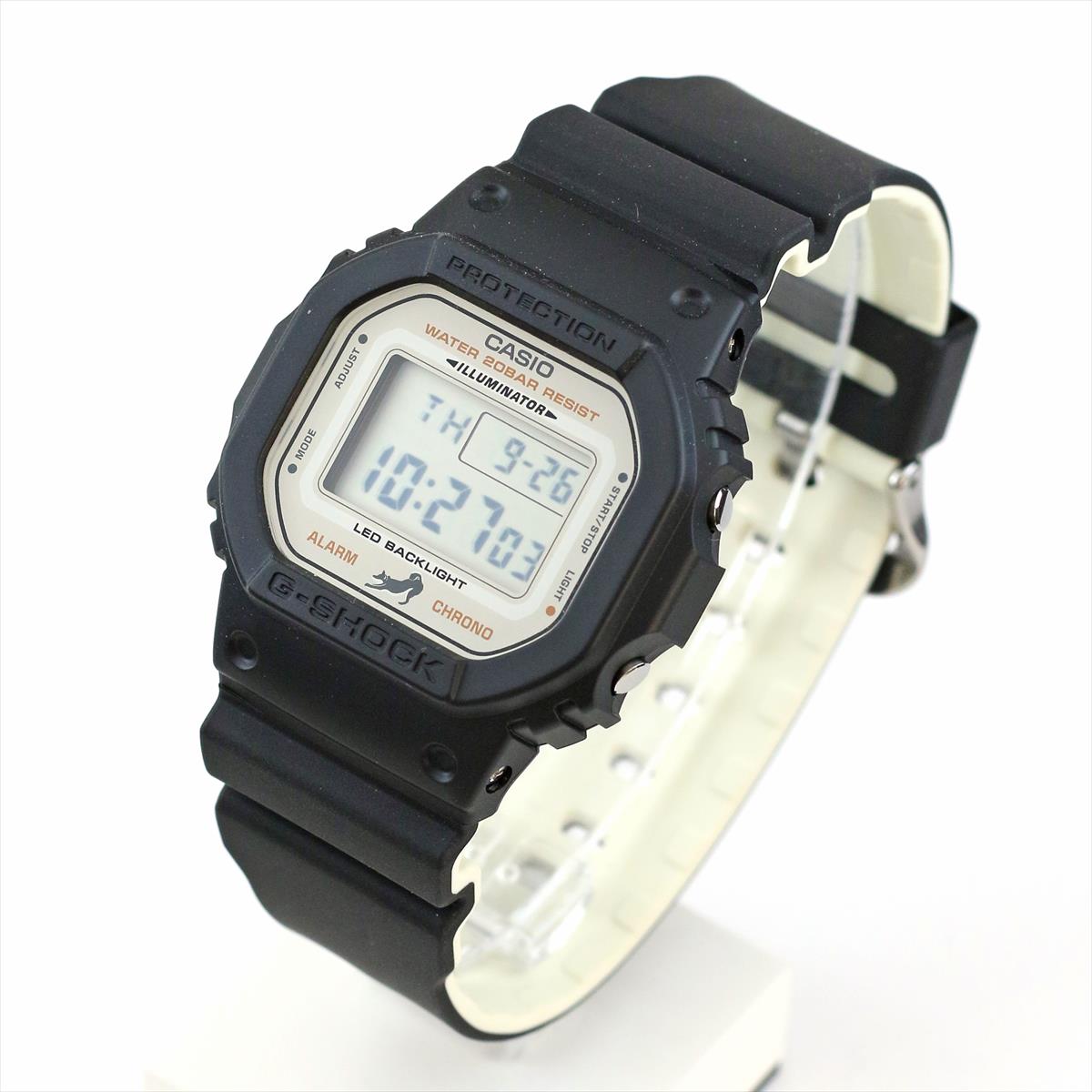 カシオ Gショック DW-5600SHB-1JR 柴犬 しばいぬ CASIO G-SHOCK【0924】_10spl【店頭受取可能商品】