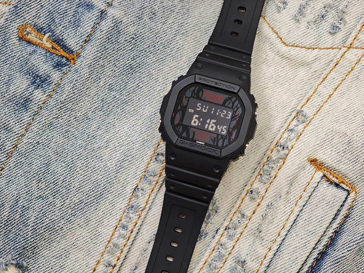 カシオ Gショック DW-5600STT-1JR ストレンジャー・シングス 未知の世界 コラボ Netflix STRANGER THINGS CASIO G-SHOCK 公式サイト掲載店【1225】【CX01】【店頭受取可能商品】