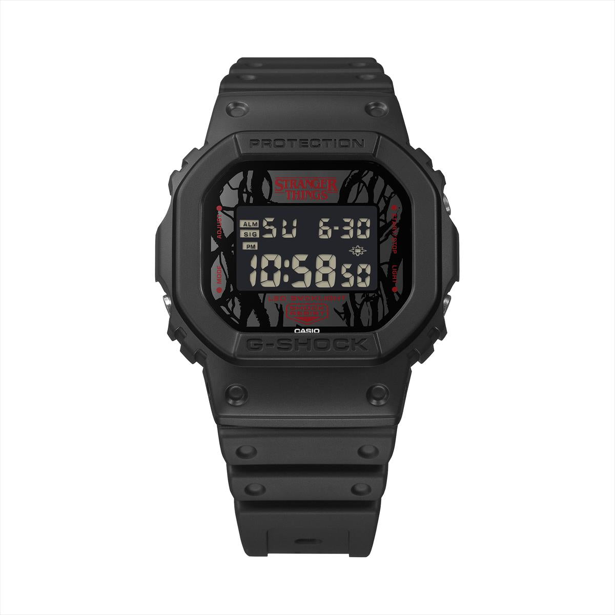 カシオ Gショック DW-5600STT-1JR ストレンジャー・シングス 未知の世界 コラボ Netflix STRANGER THINGS CASIO G-SHOCK 公式サイト掲載店【1225】【CX01】【店頭受取可能商品】