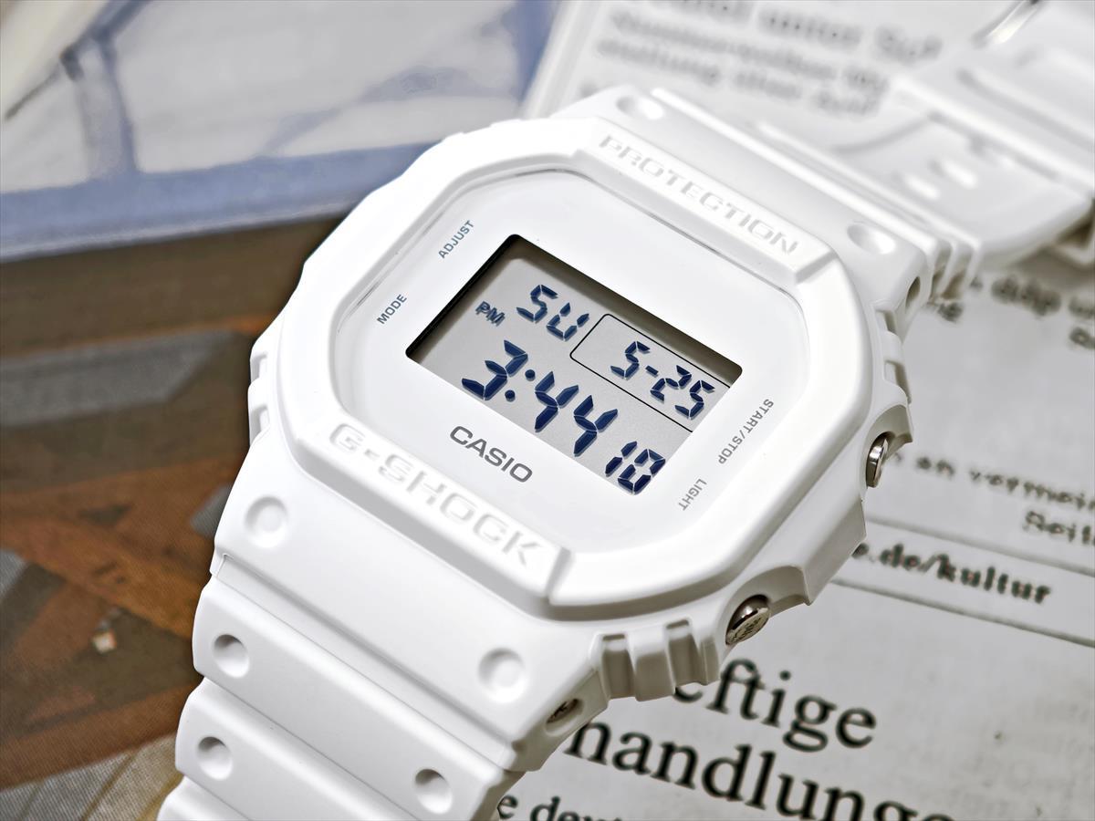 カシオ Gショック DW-5600WW-7JF ワントーン ホワイト CASIO G-SHOCK公式掲載店【0625】【店頭受取可能商品】