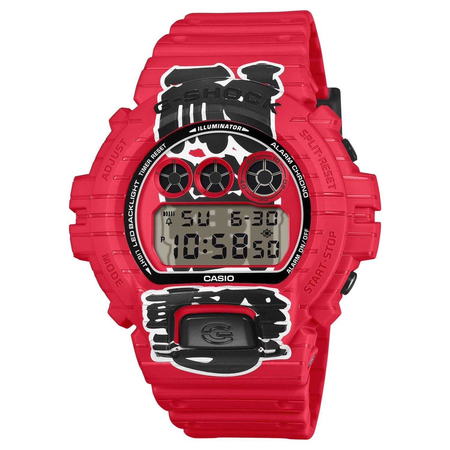 カシオ G-SHOCK DW-6900AKA-4JR 赤提灯 日本の酒場文化 バイオマスプラスチック 5年電池 日本製 ジーショック 6900シリーズ 腕時計 メンズ CASIO G-SHOCK公式掲載店【0426】【店頭受取可能商品】