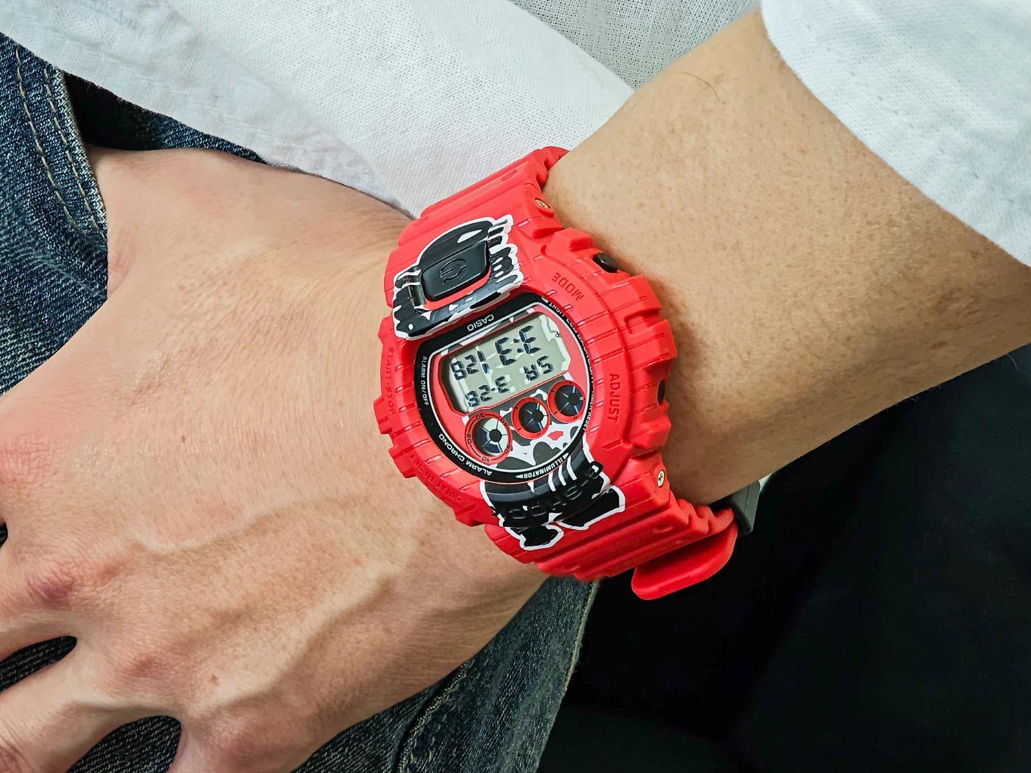 カシオ G-SHOCK DW-6900AKA-4JR 赤提灯 日本の酒場文化 バイオマスプラスチック 5年電池 日本製 ジーショック 6900シリーズ 腕時計 メンズ CASIO G-SHOCK公式掲載店【0426】【店頭受取可能商品】