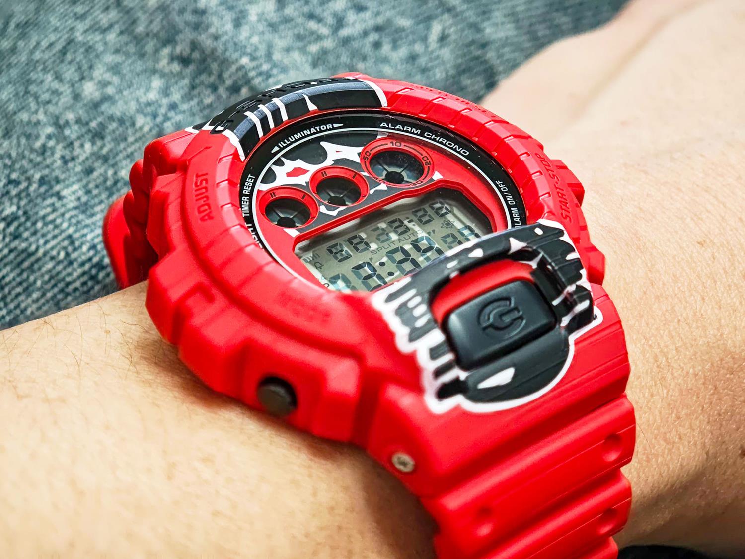 カシオ G-SHOCK DW-6900AKA-4JR 赤提灯 日本の酒場文化 バイオマスプラスチック 5年電池 日本製 ジーショック 6900シリーズ 腕時計 メンズ CASIO G-SHOCK公式掲載店【0426】【店頭受取可能商品】