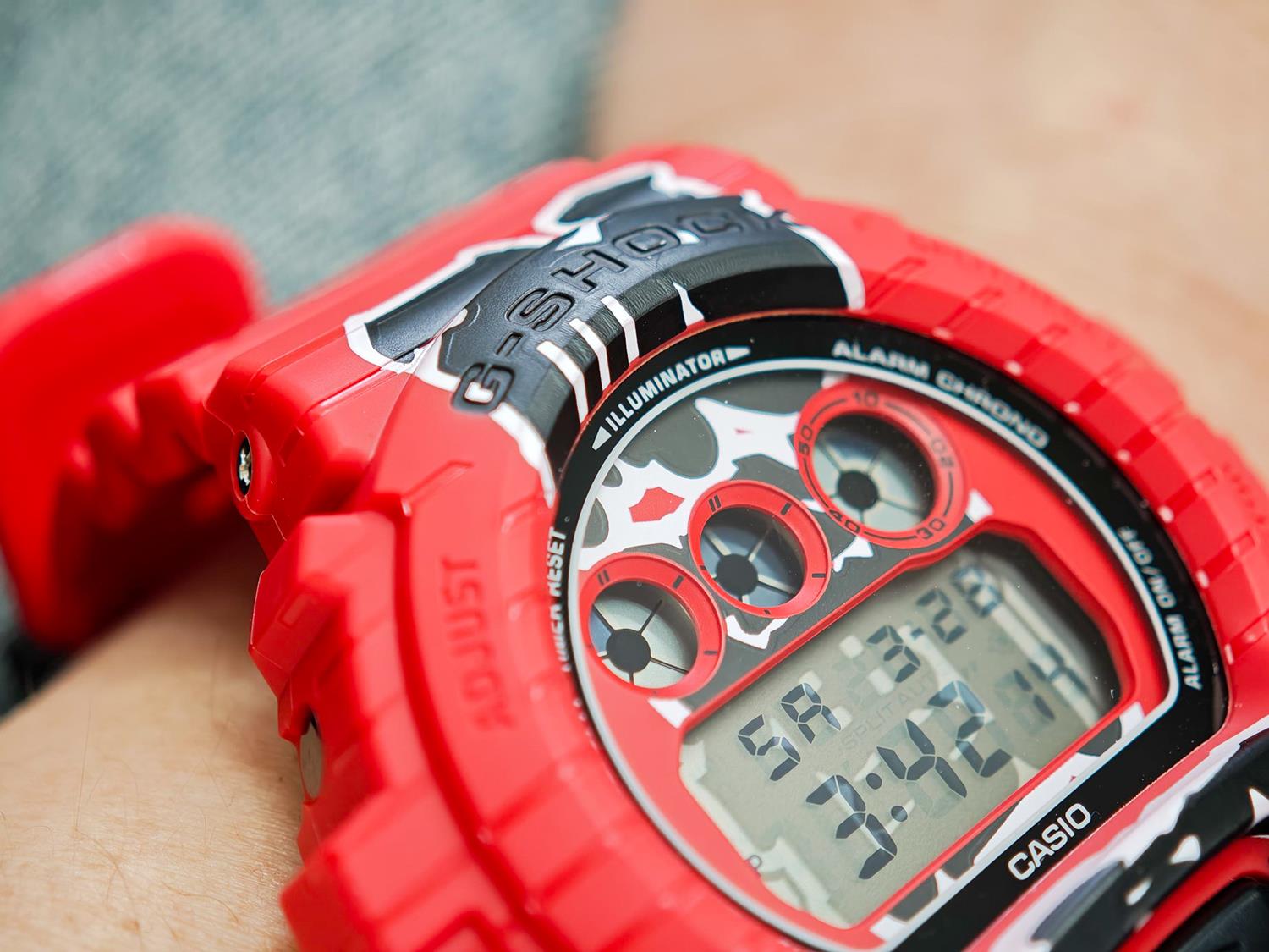 カシオ G-SHOCK DW-6900AKA-4JR 赤提灯 日本の酒場文化 バイオマスプラスチック 5年電池 日本製 ジーショック 6900シリーズ 腕時計 メンズ CASIO G-SHOCK公式掲載店【0426】【店頭受取可能商品】
