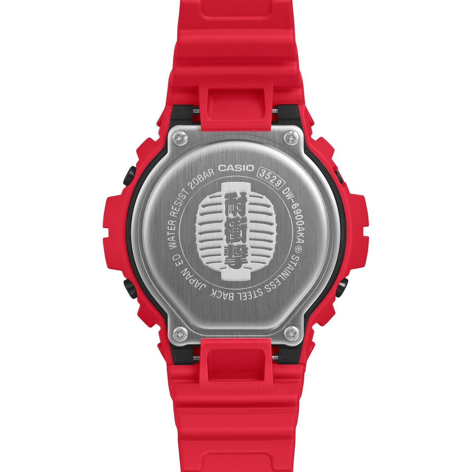 カシオ G-SHOCK DW-6900AKA-4JR 赤提灯 日本の酒場文化 バイオマスプラスチック 5年電池 日本製 ジーショック 6900シリーズ 腕時計 メンズ CASIO G-SHOCK公式掲載店【0426】【店頭受取可能商品】
